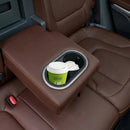 Cute Small Flower Ceramic Cup Holders - Pack of 2 Keep Cup Holders Clean and Dry Drink Cup Car Holder Coasters with A Finger Notch-3