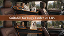 Dog Car Seat for Large Dogs Back Seat Extender for Dogs Foldable Pet Car Seat with Waterproof Oxford Fabric and Non-Slip Bottom All-Around Protection and Strong Support-7