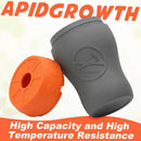 Car Silicone Ashtray Auto Ash Tray Smokeless Drop-Proof & Unbreakable Anti-Ash Splash Vehicle Cigarette Ashtray for Home Outside Office Car Accessories(Orange)-6