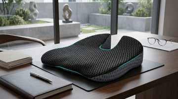Car Wedge Seat Cushion Memory Foam Coccyx Orthopedic Seat Pillow for Office Chairs Wheelchair Kitchen Chairs Recliner Car Seats