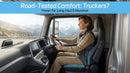 Trucker seat Cushions for Long Sitting semi Truck seat Cushion with Lumbar Support Truck seat Cushion for Back Pain and Supporting The HIPS Trucker Essentials-7