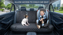 Car Seat Cover for Dogs Non-Slip Rear Waterproof Car Bench Seat Cover for Back Seat Dog Car Seat Cover for Trucks SUVs Most Cars (Bench)-3
