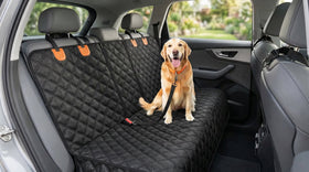 Dog Car Seat Cover for Back Seat - Waterproof and Scratchproof Back Seat Cover for Dogs Nonslip Car Seat Cover for Dogs Fits for Cars and SUVs