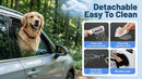 Back Seat Cover for Dogs Dog Car Seat Cover for Back Seat with Hard Bottom Waterproof Dog Hammock for Car with Mesh Window & Pocket Pet Rear Seat Cover Protector Holds 400lbs for Car SUV-5