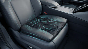 Car Seat Cushion Comfort Memory Foam Car Cushions for Driving - Sciatica & Lower Back Pain Relief Driver Seat Pillow for Auto Office Chair Wheelchair - 4D Mesh Black
