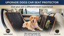 Hard Bottom Holds 420LBS Dog Car Seat Cover for Back Seat Back Seat Extender for Dogs Back Seat Extender for Car Travel Bed with Mesh Window and Storage Pocket SUV Truck-2