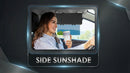 Sun Visor Extender for Car with Registration Holder Adjustable Car Visor Extender Sun Blocker with Registration and Insurance Holder Polarized Anti-Glare Visor Extension-9