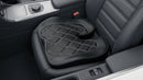 Leather Car Seat Cushion for Driving Relieves Tailbone & Thigh Pain Ergonomic Dual Memory Foam Seat Cushion for Car Raised Back for Wider Vision Rub-Resistant & Easy-to-Clean Cover Non-Slip-1