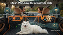 Back Seat Extender for Dogs 7-in-1 Dog Car Seat Cover for Back Seat Hard Bottom Car Seat Cover Holds 420lbs Waterproof & Scratchproof Back Seat Pet Cover for Dogs Dog Hammock for Car SUVs-3