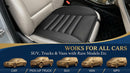 Car Seat Cushion Pad with 1.2inch Comfort Seat Protector for Car Driver Seat Office Chair Home Use Memory Foam Seat Cushion with Non Slip Bottom-4