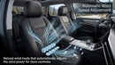 Cooling Car Seat Cushion Front Seat 12V&24V Cooling Seat Cover for Cars with 10 Fans Rapid Cooling with Automatic Start and Pause Seat Cushion (Black)-5