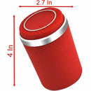 Ashtray with Lid 4 Inch x 2.7 Inch Red Stainless Steel Car Ashtray for Smoking in Car Office and Home (Red)-2