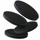 Car Cup Holder Coaster 4 Pack - Non Slip & Shockproof Flexible PVC Rubber Insert for Car/Truck/SUV/Van (2.75x0.2) Universal Fit Auto Cup Holders Accessories for Women and Man (Black)-1