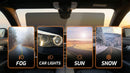 Sun Visor Extender for Car Polarized Sun Visor for Car Adjustable Cars Visor Extender Sun Blocker Protect from Glare and Harmful Light(1PCS)-6