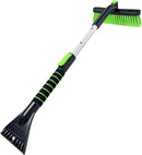 Ice Scraper with Snow Brush for Car Windshield, Upgraded Extendable Snow Brush with Foam Grip for Truck SUV Vehicle Windows-1
