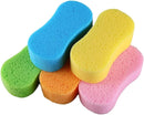 Car Wash Sponge, 3 Pack Extra Thick Large Colorful Cleaning Sponge Multi-Purpose for Bathroom Kitchen Bike Boat (Random 3-Color Mix)-1