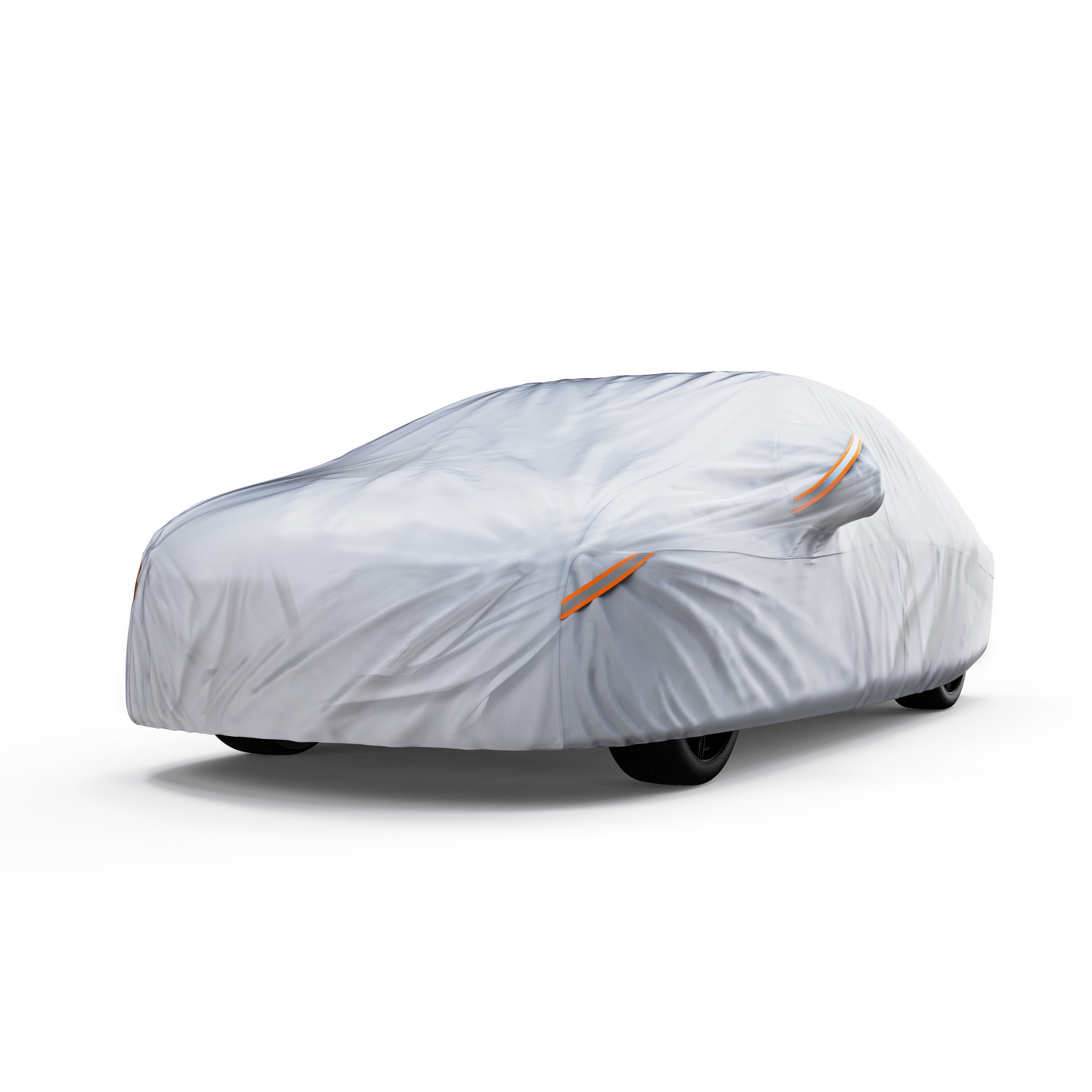 Waterproof All Weather Car Cover compatible with 2022-2024 Volvo C40, Heavy Duty Outdoor/Indoor Protection, Max Protection from Sun Rain Wind & Snow