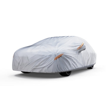 Waterproof All Weather Car Cover compatible with 1996-2014 Volvo C70, Heavy Duty Outdoor/Indoor Protection, Max Protection from Sun Rain Wind & Snow