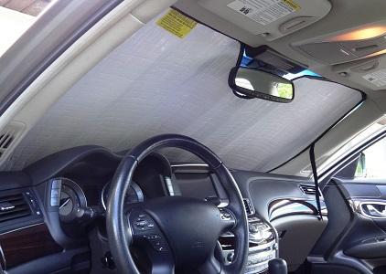 Sunshade for 2008-2012 Ford Escape SUV, Custom-fit Windshield Sun Shade