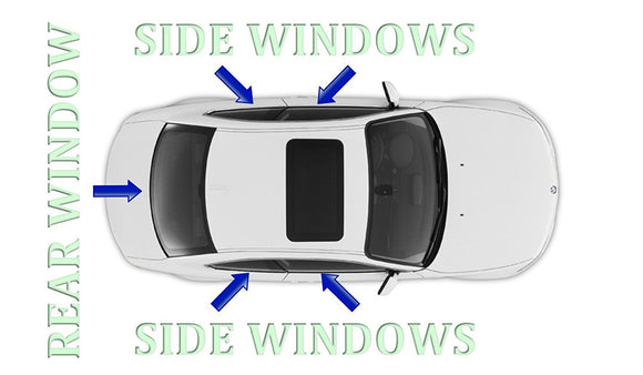 Autotech Park Precut Window Tinting Film for 2016-2020 Audi Q7 SUV
